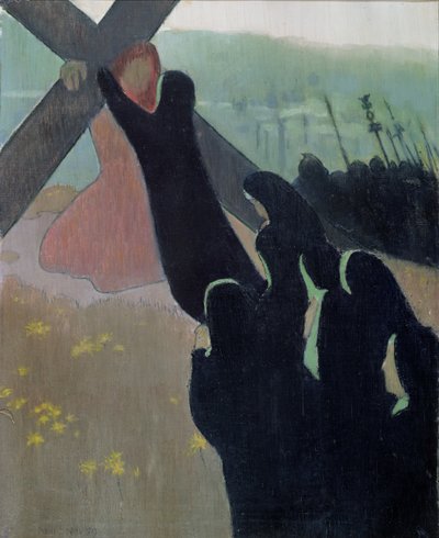 Calvary or, The Road to Calvary, 1889 by Maurice Denis
